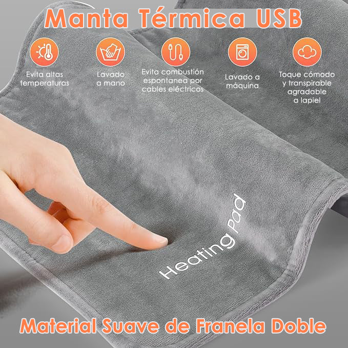 MANTA TÉRMICA USB