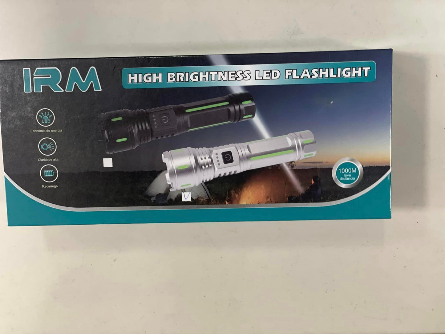 Linterna Led con zoom
